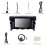 OEM 9 Zoll Android 13.0 Radio für 2018 Mitsubishi Eclipse Bluetooth WIFI HD Touchscreen GPS Navigationsunterstützung Carplay DVR Digital TV