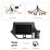10,1 Zoll OEM Android 13.0 Radio für 2014 2015-2017 TOYOTA NOAH GPS-Navigationssystem mit HD-Touchscreen, WLAN, Bluetooth, OBD2, TPMS, Rückfahrkamera, Lenkradsteuerung, Digitalfernsehen