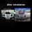 OEM 9 Zoll Android 14.0 für Ford Fiesta 2004-2014 Radio mit Bluetooth HD Touchscreen GPS Navigationssystem unterstützt Carplay DAB+