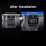 Android 11.0 HD Touchscreen 9 Zoll Für 2002-2008 Mazda 323 / FAW Harma Preema / Ford Laser Linkslenker Auto Radio GPS Navigationssystem mit Bluetooth-Unterstützung Carplay Heckklimaanlage