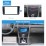 Schwarz Doppel-DIN 2002-2006 Audi A6 Autoradio Armaturenbretts Adapter DVD Rahmen Dash Installation Kit