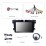 9 Zoll Android 14.0 2 Din Radio 2007-2014 MAZDA CX-7 GPS-Navigation Bluetooth mit USB SD 1080P Video Audio-System Aux