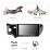 9 Zoll Android 13.0 für 2012 2013 2014 TOYOTA PRIUS C Stereo GPS Navigationssystem mit Bluetooth OBD2 DVR TPMS Rückfahrkamera
