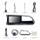 Android 14.0 9 Zoll HD Touchscreen GPS Navigationsradio für 2017-2019 Ford Teshun mit Bluetooth Unterstützung Carplay DVR OBD2