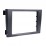Schwarz Doppel-DIN 2002-2006 Audi A6 Autoradio Armaturenbretts Adapter DVD Rahmen Dash Installation Kit