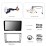 Android Touch Screen Car Audio für 2002-2008 Toyota Avensis Unterstützung Bluetooth WIFI GPS Navigation Bild im Bild