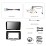 HD Touchscreen 9 Zoll Android 13.0 Für SSANG YONG REXTON 2002 Radio GPS Navigationssystem Bluetooth Carplay Unterstützung Rückfahrkamera