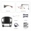 12,1 Zoll Android 10.0 HD Touchscreen GPS-Navigationsradio für 2009 2010 2011 2012 Dodge Ram mit Bluetooth Carplay-Unterstützung TPMS AHD-Kamera