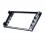Schwarz Doppel-DIN 2002-2006 Audi A6 Autoradio Armaturenbretts Adapter DVD Rahmen Dash Installation Kit