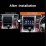 8 Zoll 2009-2014 Toyota ALPHARD / Vellfire ANH20 Android 10.0 Radio GPS Navigationssystem mit 3G WiFi kapazitivem Touchscreen TPMS DVR OBD II Rückfahrkamera AUX Lenkradsteuerung USB Bluetooth HD 1080P Video