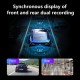 11,26 Zoll 4K Dashcam Auto-DVR WiFi ADAS BSD mit 4K Frontkamera 1080P Rückkamera AHD 