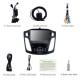 OEM 9 Zoll Android 10.0 für 2015 Ford Focus Radio Bluetooth HD Touchscreen GPS-Navigationssystem Carplay-Unterstützung DVR 1080P Video