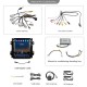 Carplay OEM 12,1 Zoll Android 10.0 für 2018 2019 2020 TOYOTA Fortuner Radio Android Auto GPS-Navigationssystem mit HD-Touchscreen Bluetooth-Unterstützung OBD2 DVR