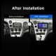9" Touchscreen Android 11.0 Radio für 2009-2014 Toyota Matrix LHD Stereo mit GPS Navigationssystem Integrierte Carplay DSP Unterstützung Rückfahrkamera DAB+