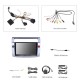 HD Touchscreen für 2009 Citroen Old C-Quatre Radio Android 13.0 9 Zoll GPS Navigationssystem Bluetooth Carplay Unterstützung DAB+ DVR