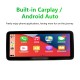 Android 11.0 Carplay NTG5.0 HD Touchscreen 12,3 Zoll für 2015 2016 2017 2018 Mercedes C-Klasse W205 C180 C200 C260 C300 V-Klasse W446 V260 X-Klasse X250 X350 GLC COUPE Radio Android Auto GPS-Navigationssystem mit Bluetooth