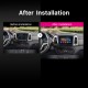 HD Touchscreen 2018 Ssang Yong Rexton Android 11.0 9 Zoll GPS Navigationsradio Bluetooth USB Carplay WIFI AUX Unterstützung Lenkradsteuerung