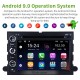 OEM 7 Zoll Android 9.0 Radio GPS Navigationssystem für 2005-2009 Ford Mustang mit Bluetooth DVD-Player HD 1024 * 600 Touchscreen OBD2 DVR Rückfahrkamera TV 1080P Video USB SD 3G WIFI Lenkradsteuerung