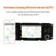 5 Zoll Android 12.0 HD Touchscreen Radio für 2003-2006 Jeep Wrangler mit GPS Navigationssystem DVR WIFI OBD2 Bluetooth Lenkradsteuerung Spiegelverbindung 1080P TV USB