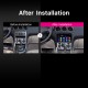 Aftermarket 9 Zoll Android 13.0 Autoradio für 2010–2016 PEUGEOT 408 mit GPS-Navigation Bluetooth Autoradio Head Unit Touchscreen Mirror Link OBD2 WiFi Video USB SD