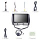 Android 8,1 9 Zoll HD Touchscreen GPS Navigationsradio für 2006 Honda Jazz City Auto AC RHD mit Bluetooth-Unterstützung Carplay SWC DAB +
