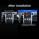 9 Zoll Android 13.0 für GREAT WALL M2 2010 2011 2012 2013 Radio GPS Navigationssystem mit HD Touchscreen Bluetooth Carplay Unterstützung OBD2