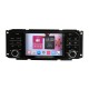 5 Zoll Android 12.0 HD Touchscreen Radio für 2003-2006 Jeep Wrangler mit GPS Navigationssystem DVR WIFI OBD2 Bluetooth Lenkradsteuerung Spiegelverbindung 1080P TV USB