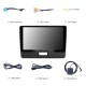 Android 14.0 HD Touchscreen 9 Zoll Für 2015 Ford RANGER Radio GPS Navigationssystem mit Bluetooth-Unterstützung Carplay Rückfahrkamera