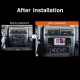 5 Zoll Android 12.0 HD Touchscreen Radio für 2003-2006 Jeep Wrangler mit GPS Navigationssystem DVR WIFI OBD2 Bluetooth Lenkradsteuerung Spiegelverbindung 1080P TV USB