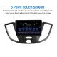 9 Zoll Android 13.0 für 2015 2016 2017–2022 Ford TRANSIT Stereo-GPS-Navigationssystem mit Bluetooth-Touchscreen-Unterstützung Rückfahrkamera