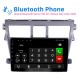 OEM 9-Zoll-HD-Touchscreen-GPS-Navigationssystem-Radio für 2007-2012 Toyota VIOS-Unterstützung TPM DVR WiFi-Fernbedienung Bluetooth