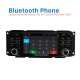 5 Zoll Android 12.0 HD Touchscreen Radio für 2003-2006 Jeep Wrangler mit GPS Navigationssystem DVR WIFI OBD2 Bluetooth Lenkradsteuerung Spiegelverbindung 1080P TV USB