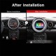 Android 10.0 Auto-GPS-Navigations-DVD-Player für 2006-2013 BMW Mini Cooper mit Radio Bluetooth 1080P Video USB SD Rückfahrkamera TV DVR