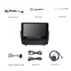 OEM 9 Zoll Android 14.0 für Ford Fiesta 2004-2014 Radio mit Bluetooth HD Touchscreen GPS Navigationssystem unterstützt Carplay DAB+