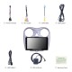 9 Zoll Android 14.0 für JAC Tongyue RS Schrägheck 2010-2012 Radio GPS Navigationssystem Mit HD Touchscreen Bluetooth Unterstützung Carplay OBD2