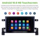 7 Zoll Aftermarket Android 13.0 Touchscreen GPS Navigationssystem für 2005-2015 SUZUKI GRAND VITARA Unterstützung Bluetooth Radio TPMS DVR OBD II Rückfahrkamera AUX Kopfstütze Monitorsteuerung USB HD 1080P Video WiFi