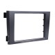 Schwarz Doppel-DIN 2002-2006 Audi A6 Autoradio Armaturenbretts Adapter DVD Rahmen Dash Installation Kit