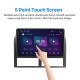  9-Zoll-HD-Touchscreen für 1998-2004 2005 Jeep Grand Cherokee Autoradio Carplay Android Auto Bluetooth WLAN GPS-Navigation