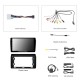 HD Touchscreen 9 Zoll Android 13.0 Für SSANG YONG REXTON 2002 Radio GPS Navigationssystem Bluetooth Carplay Unterstützung Rückfahrkamera