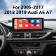 12,3 Zoll Android 11.0 für 2005-2017 2018 2019 Audi A6 A7 Autoradio Bluetooth HD Touchscreen Carplay GPS Navigationssystem