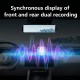 11,26 Zoll 4K Dashcam Auto-DVR WiFi ADAS BSD mit 4K Frontkamera 1080P Rückkamera AHD 
