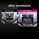 HD 1024 * 600 Touchscreen Android 13.0 2011 2012 2013 Hyundai Verna Accent Solaris Blau WIT Radio GPS-Navigationssystem mit Bluetooth 4G WIFI Lenkradsteuerung USB OBD2 RDS Mirror Link