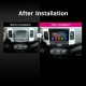 9-Zoll-Android 11.0-Touchscreen-Radio Bluetooth GPS-Navigationssystem für 2006-2014 Mitsubishi OUTLANDER-Unterstützung TPMS DVR OBD II USB SD 3G WiFi Rückfahrkamera Lenkradsteuerung HD 1080P Video AUX