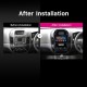 Android 11.0 9 Zoll 2012 Ford Ranger mit GPS-Navigations-Radio HD Touchscreen USB AUX Musik Bluetooth Carplay-Unterstützung