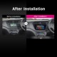 HD Touchscreen 2018-2019 Hyundai i20 RHD Android 11.0 9 Zoll GPS-Navigationssystem radio Bluetooth USB Carplay Musik AUX Unterstützung TPMS SWC OBD2 Digital TV