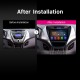 Android 11.0 für Hyundai Elantra LHD 2011 2012 2013 Radioersatz durch Aftermarket-Auto Bluetooth GPS-System 1024 * 600 Kapazitiver Multitouch-Bildschirm 3G WiFi-Spiegelverbindung OBD2 AUX HD 1080P Video DVR