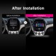 Android 10.0 9 Zoll Touchscreen GPS Navigationsradio für 2015-2018 Chevrolet Spark Beat Daewoo Martiz mit Bluetooth-Unterstützung Carplay SWC DAB +