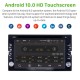 6,2 Zoll GPS Navigation Universal Radio Android 10.0 Bluetooth HD Touchscreen AUX Carplay Musik Unterstützung 1080P Digital TV Rückfahrkamera