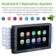 Android 8.1 Universal Radio Multimedia Player GPS Navigation 7 Zoll HD Touchscreen Bluetooth USB Carplay Lenkradsteuerung