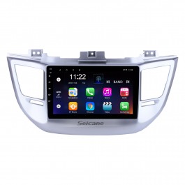9 polegadas HD Touchscreen Android 10.0 para 2014 2015 2016 2017 2018 Hyundai TUCSON Sistema de navegação GPS Rádio com suporte a USB Bluetooth Controle de volante Carplay